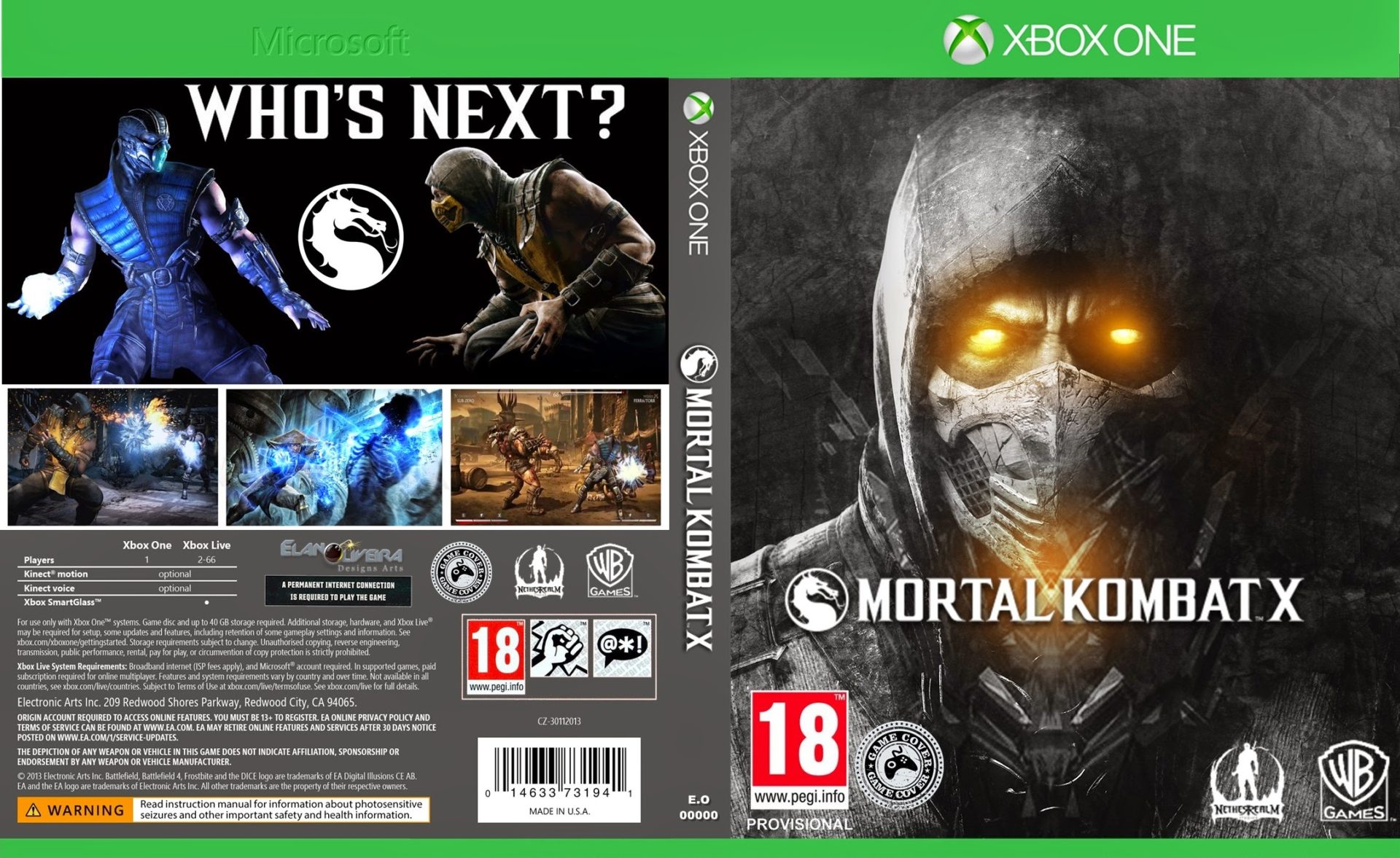 mortal kombat x xbox one